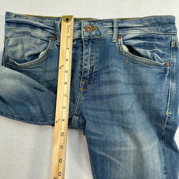 MNG Mango Arizona Skinny Jeans Womens Size 8 Medium Blue Mid Rise - Picture 11 of 16